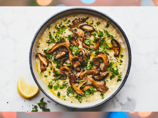  Risotto with Wild Mushrooms and Thyme